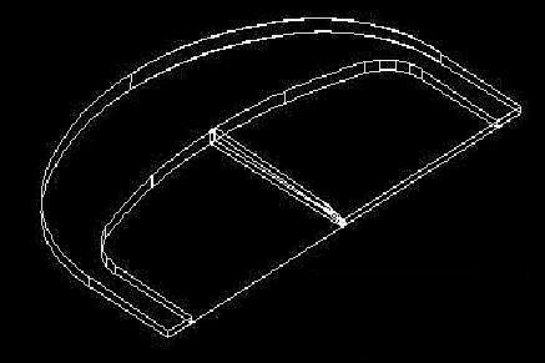 CAD三維建模梳子教程