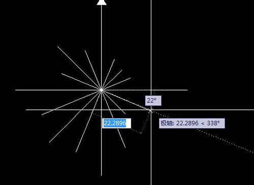 CAD中怎樣使用極軸追蹤畫(huà)風(fēng)玫瑰圖