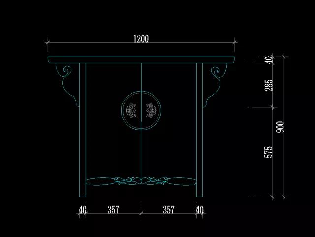 CAD怎么繪制中式家具平面圖？