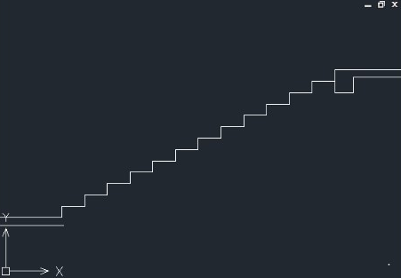 CAD如何利用工具繪制樓梯？